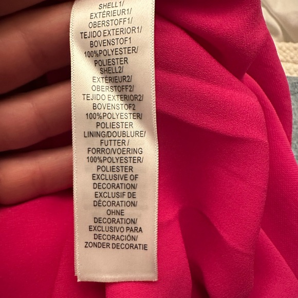 Adrianna Papell size 10 pink sleeveless dress - Picture 5 of 5